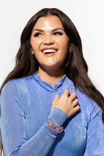 Load image into Gallery viewer, Shimmering Solo - Orange Bracelet - Paparazzi Jewelry