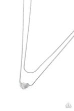 Load image into Gallery viewer, paparazzi-accessories-sweetheart-series-silver-necklace