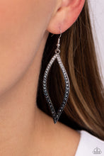 Load image into Gallery viewer, Admirable Asymmetry - Black Earrings - Paparazzi Jewelry