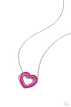 Load image into Gallery viewer, paparazzi-accessories-hyper-heartland-pink-necklace