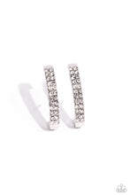 Load image into Gallery viewer, paparazzi-accessories-sliding-series-white-post earrings