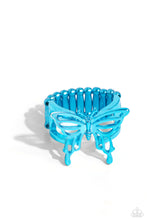 Load image into Gallery viewer, paparazzi-accessories-playfully-polished-blue-ring