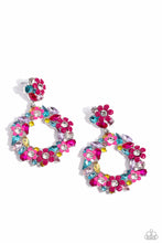 Load image into Gallery viewer, paparazzi-accessories-wreathed-in-wildflowers-multi-post earrings
