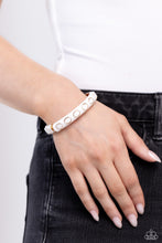 Load image into Gallery viewer, Delightful Diversion - White Bracelet - Paparazzi Jewelry