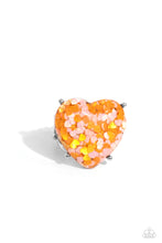 Load image into Gallery viewer, paparazzi-accessories-patterned-promenade-orange-ring