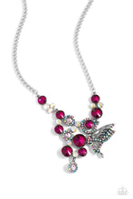 Load image into Gallery viewer, paparazzi-accessories-as-luck-would-half-it-pink-necklace