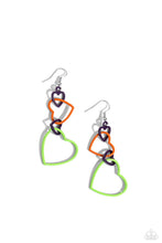 Load image into Gallery viewer, paparazzi-accessories-cascading-crush-multi-earrings