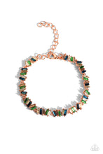 Load image into Gallery viewer, paparazzi-accessories-emerald-ensemble-copper-bracelet