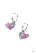 Load image into Gallery viewer, paparazzi-accessories-shell-signal-pink-earrings