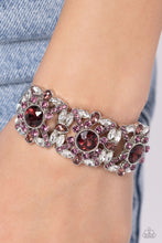 Load image into Gallery viewer, Shimmering Solo - Purple Bracelet - Paparazzi Jewelry