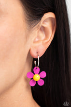 Load image into Gallery viewer, More FLOWER To You! - Pink Earrings - Paparazzi Jewelry