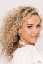 Load image into Gallery viewer, Textured Theme - Silver Earrings - Paparazzi Jewelry