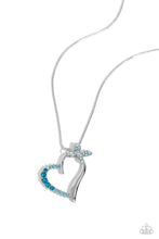 Load image into Gallery viewer, paparazzi-accessories-half-hearted-haven-blue