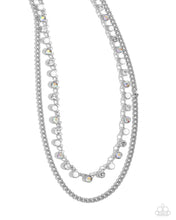 Load image into Gallery viewer, paparazzi-accessories-delicate-dame-white-necklace