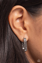 Load image into Gallery viewer, Sinuous Silhouettes - Silver Earrings - Paparazzi Jewelry