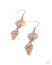 Load image into Gallery viewer, paparazzi-accessories-shell-i-was-in-the-area-rose-gold
