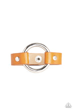 Load image into Gallery viewer, paparazzi-accessories-rustic-rodeo-yellow-bracelet