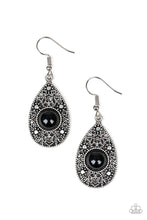 Load image into Gallery viewer, paparazzi-accessories-from-pop-to-bottom-black-earrings