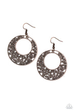 Load image into Gallery viewer, paparazzi-accessories-wistfully-winchester-copper-earrings
