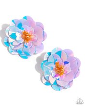 Load image into Gallery viewer, paparazzi-accessories-floating-florals-multi-post earrings
