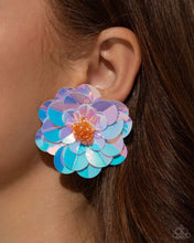 Load image into Gallery viewer, Floating Florals - Multi Post Earrings - Paparazzi Jewelry
