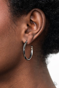 On The Brink - Black Earrings - Paparazzi Jewelry