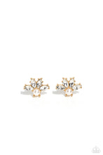 Load image into Gallery viewer, paparazzi-accessories-stellar-showcase-gold-post earrings
