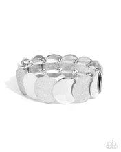 Load image into Gallery viewer, paparazzi-accessories-demurely-disco-silver-bracelet

