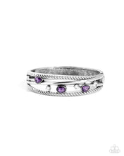 Load image into Gallery viewer, paparazzi-accessories-bonus-bling-purple-bracelet
