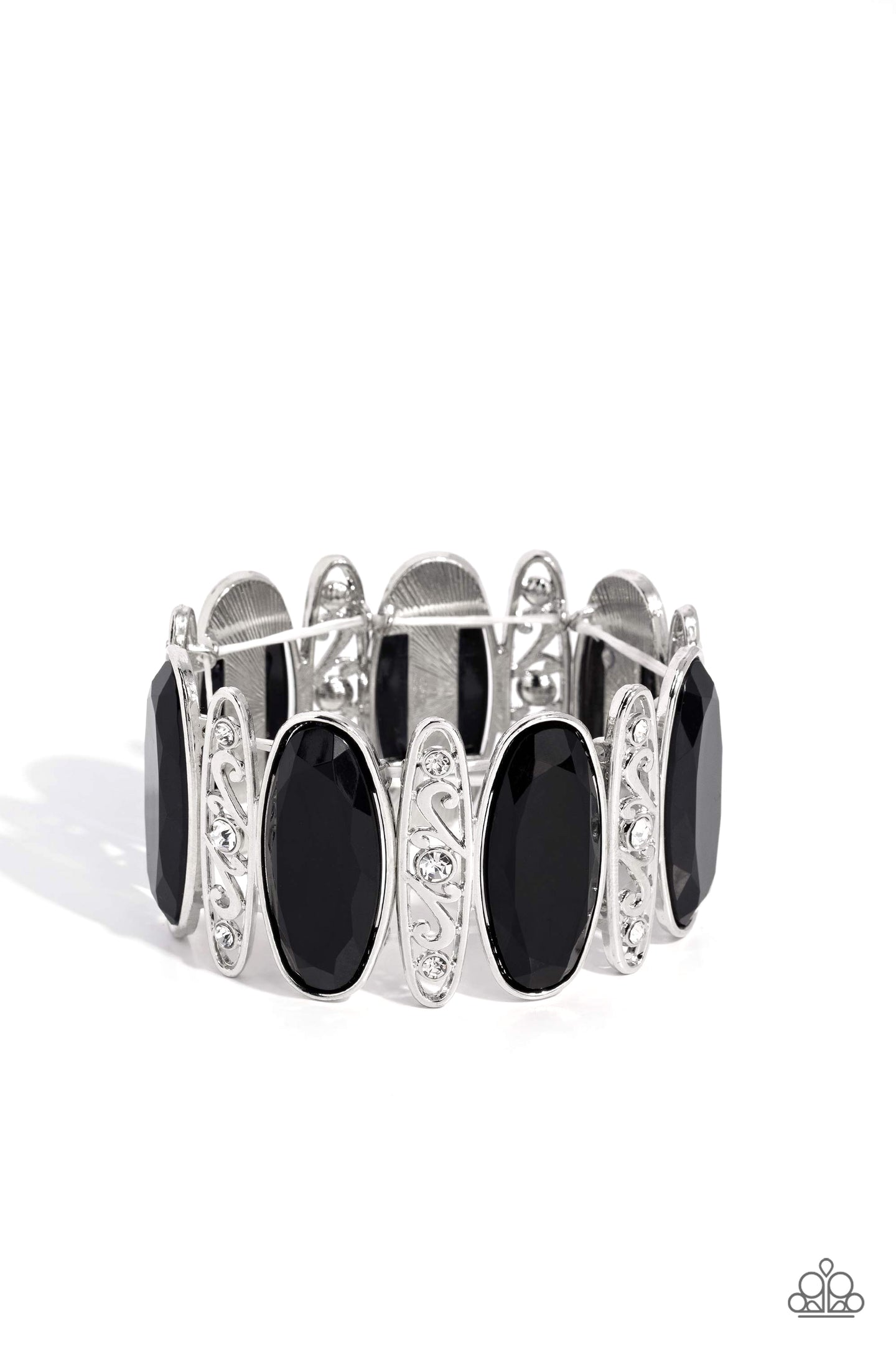paparazzi-accessories-saturated-sparkle-black-bracelet