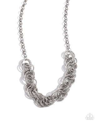 paparazzi-accessories-urban-acoustics-silver-necklace