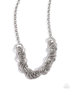 paparazzi-accessories-urban-acoustics-silver-necklace