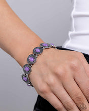 Load image into Gallery viewer, Dainty Delight - Purple Bracelet - Paparazzi Jewelry
