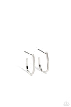 Load image into Gallery viewer, paparazzi-accessories-admirable-arches-silver-earrings
