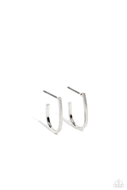 paparazzi-accessories-admirable-arches-silver-earrings