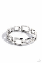 Load image into Gallery viewer, paparazzi-accessories-square-inch-silver-bracelet

