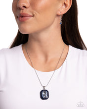 Load image into Gallery viewer, Emerald Energy - Blue Necklace - Paparazzi Jewelry
