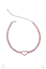 Load image into Gallery viewer, paparazzi-accessories-rows-of-romance-pink-necklace
