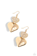 Load image into Gallery viewer, paparazzi-accessories-charming-connection-gold-earrings
