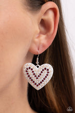 Load image into Gallery viewer, Romantic Reunion - White Earrings - Paparazzi Jewelry
