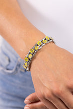 Load image into Gallery viewer, Scattered Springtime - Yellow Bracelet - Paparazzi Jewelry
