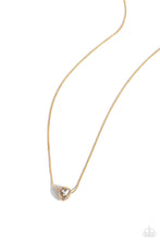Load image into Gallery viewer, paparazzi-accessories-simply-sentimental-gold-necklace

