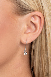 Timeless Triumph - White Necklace - Paparazzi Jewelry