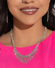 Load image into Gallery viewer, Daring Decadence - White Necklace - Paparazzi Jewelry
