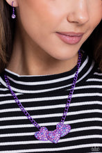 Load image into Gallery viewer, Low-Key Lovestruck - Purple Necklace - Paparazzi Jewelry
