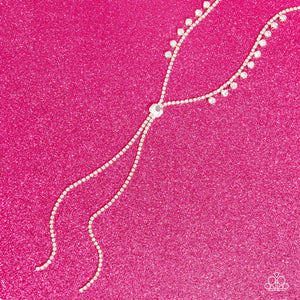 Synchronized SHIMMER - Gold Necklace - Paparazzi Jewelry