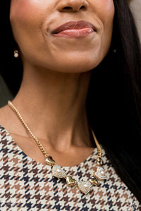 Ardent Antique - Gold Necklace - Paparazzi Jewelry