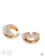 Load image into Gallery viewer, paparazzi-accessories-sizzling-spotlight-gold-post earrings
