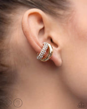 Load image into Gallery viewer, Sizzling Spotlight - Gold Post Earrings - Paparazzi Jewelry
