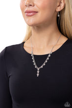 Load image into Gallery viewer, Executive Embellishment - White Necklace - Paparazzi Jewelry
